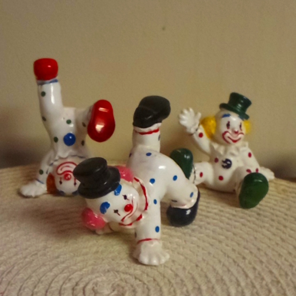 Vintage Ceramic Clowns